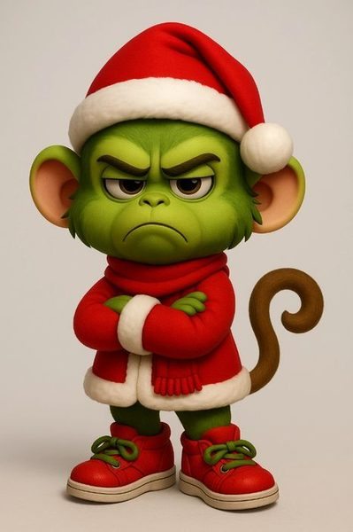 Foolito versione Grinch render